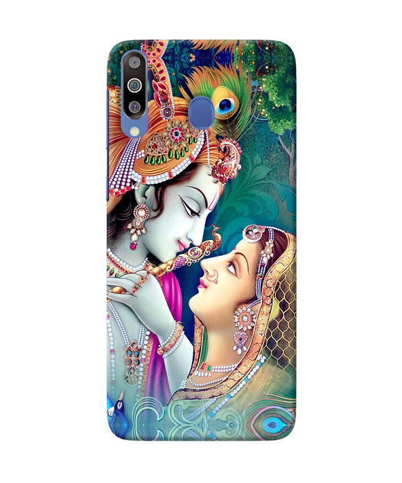 Lord Radha Krishna Paint Samsung M30 Back Cover