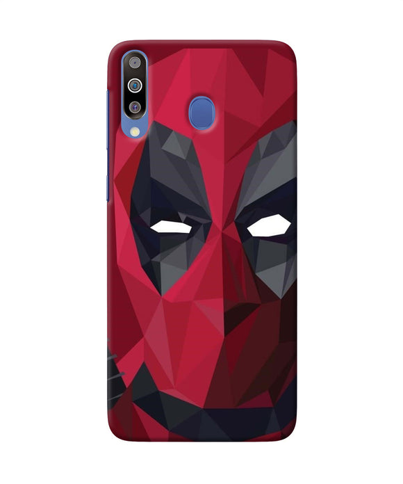 Abstract Deadpool Mask Samsung M30 Back Cover