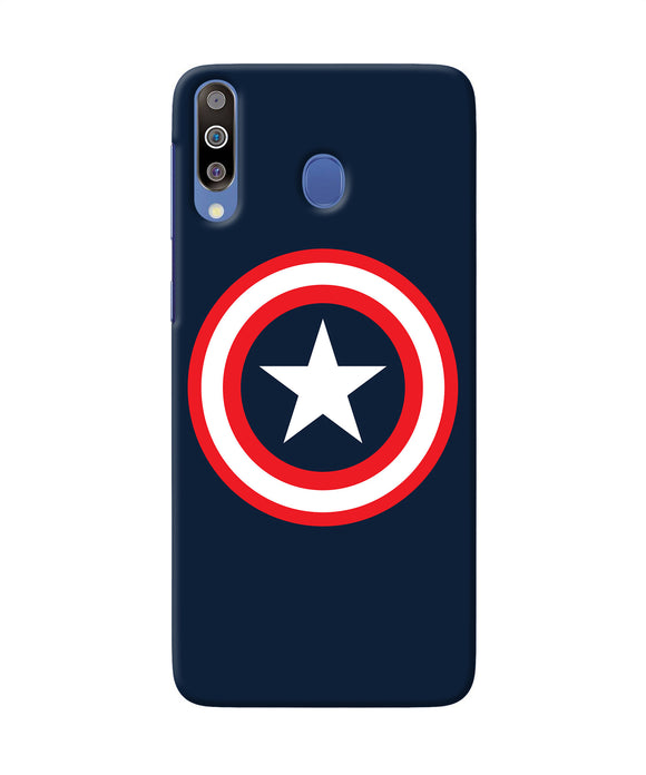 Captain America Logo Samsung M30 Back Cover