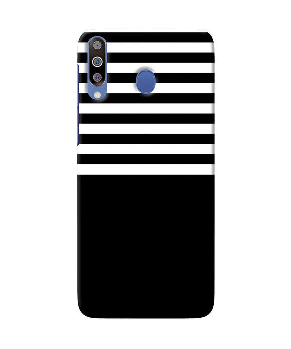 Black And White Print Samsung M30 Back Cover