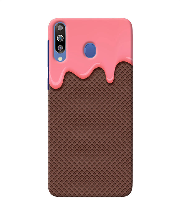 Waffle Cream Biscuit Samsung M30 Back Cover