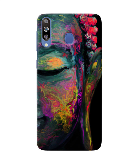 Buddha Face Painting Samsung M30 Back Cover