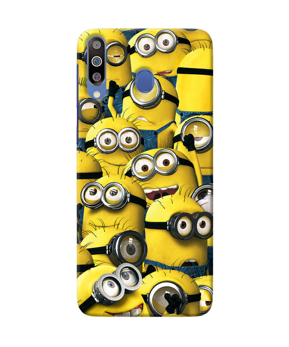 Minions Crowd Samsung M30 Back Cover