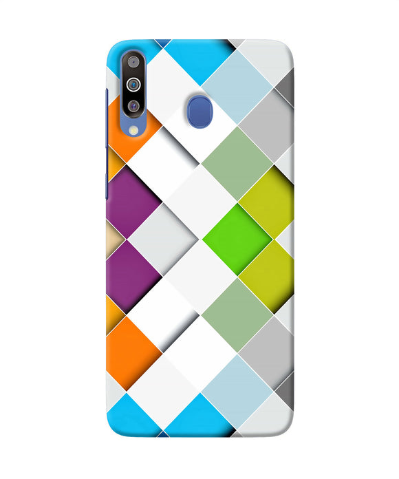 Abstract Color Box Samsung M30 Back Cover
