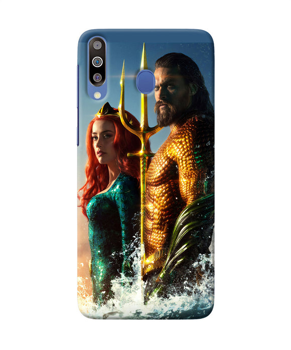 Aquaman Couple Samsung M30 Back Cover