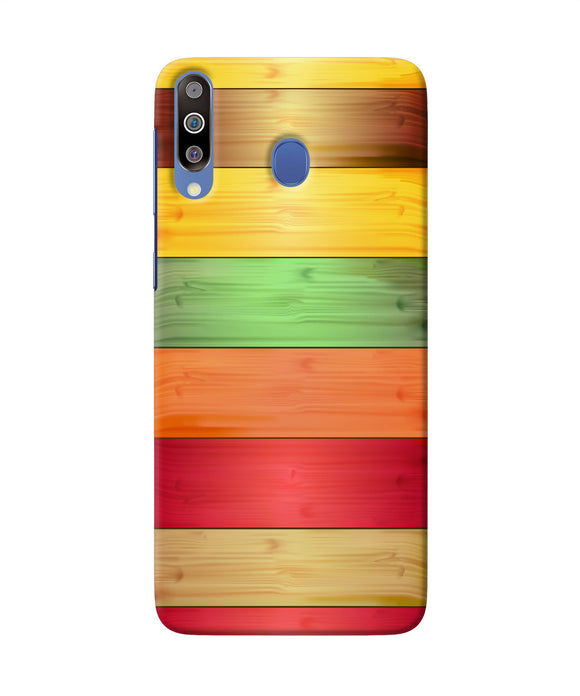 Wooden Colors Samsung M30 Back Cover