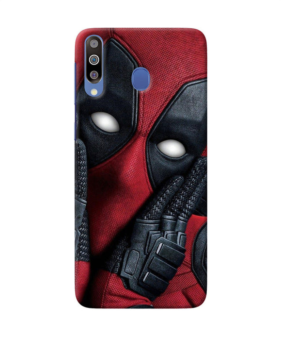 Thinking Deadpool Samsung M30 Back Cover