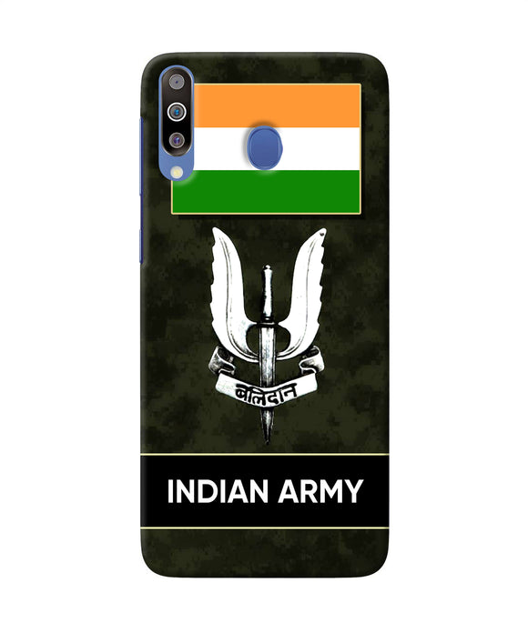 Indian Flag Balidan Logo Samsung M30 Back Cover