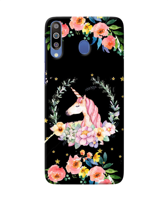 Unicorn Flower Samsung M30 Back Cover