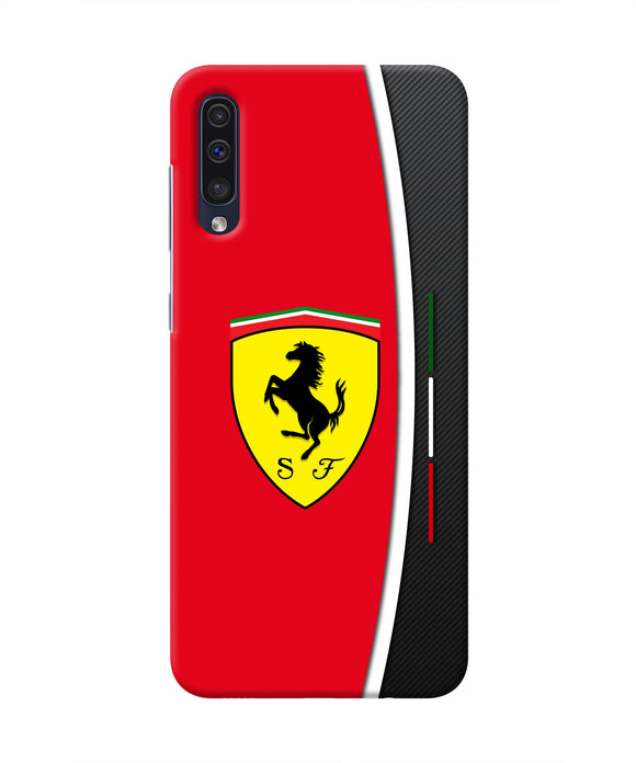 Ferrari Abstract Red Samsung A50/A50s/A30s Real 4D Back Cover