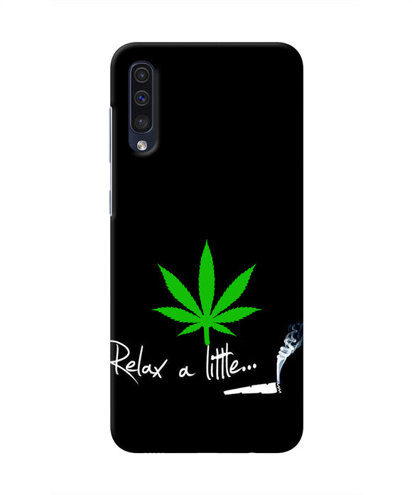 Weed Relax Quote Samsung A50/A50s/A30s Real 4D Back Cover