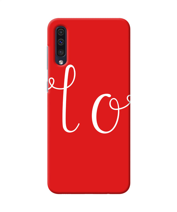 Love One Samsung A50 / A50s / A30s Back Cover