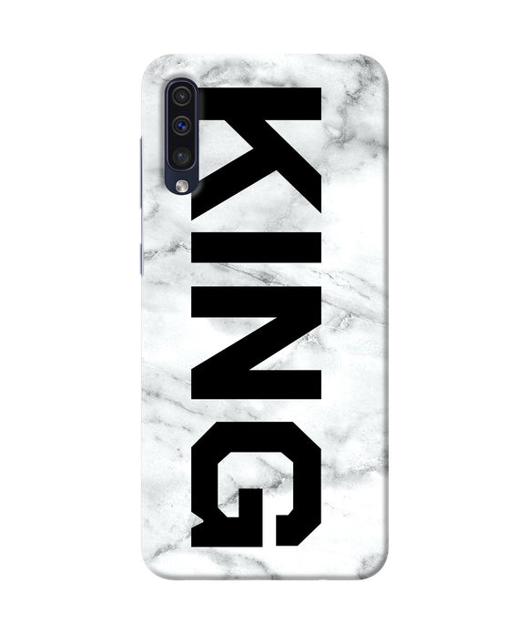 King Marble Text Samsung A50 / A50s / A30s Back Cover