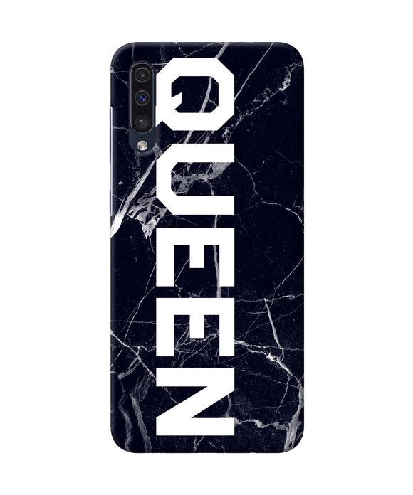 Queen Marble Text Samsung A50 / A50s / A30s Back Cover