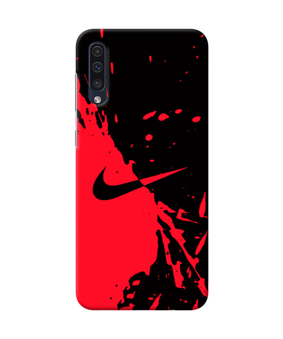 Nike Red Black Poster Samsung A50 / A50s / A30s Back Cover