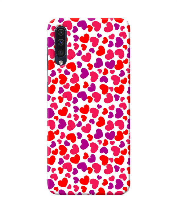 Red Heart Canvas Print Samsung A50 / A50s / A30s Back Cover