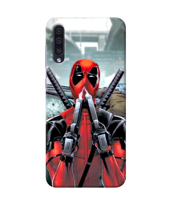 Deadpool With Gun Samsung A50 / A50s / A30s Back Cover