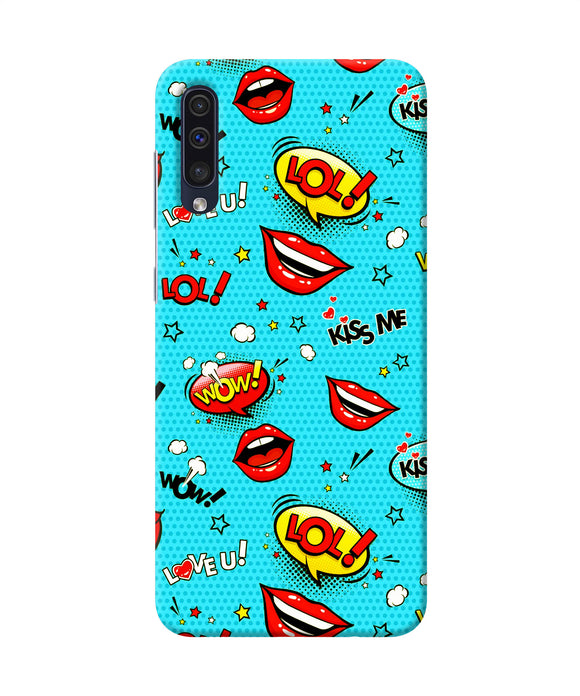Lol Lips Print Samsung A50 / A50s / A30s Back Cover