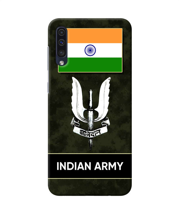 Indian Flag Balidan Logo Samsung A50 / A50s / A30s Back Cover