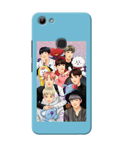 BTS with animals Vivo Y81 Back Cover