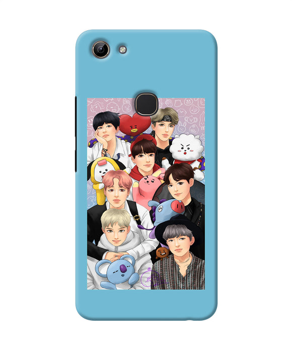 BTS with animals Vivo Y81 Back Cover