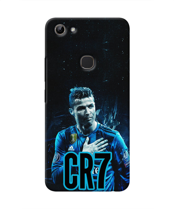 Christiano Ronaldo Blue Vivo Y81 Real 4D Back Cover