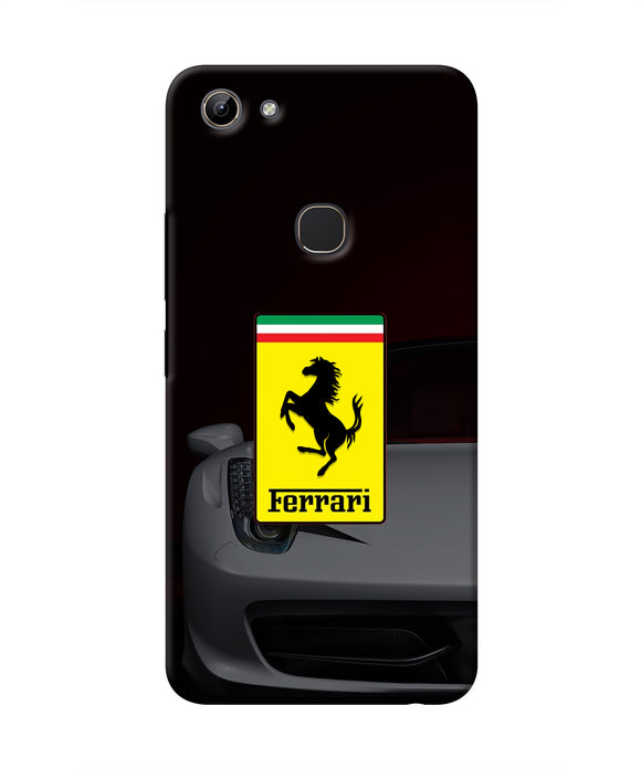 White Ferrari Vivo Y81 Real 4D Back Cover