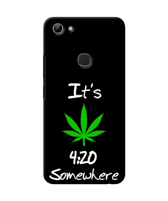 Weed Quote Vivo Y81 Real 4D Back Cover