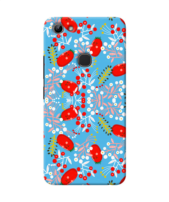 Small Red Animation Pattern Vivo Y81 Back Cover