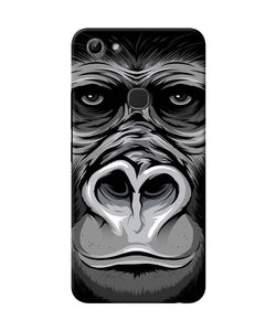 Black Chimpanzee Vivo Y81 Back Cover