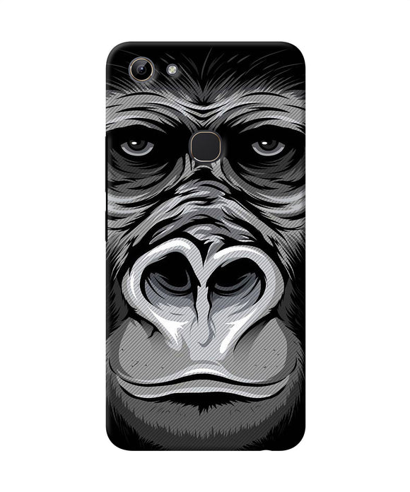 Black Chimpanzee Vivo Y81 Back Cover
