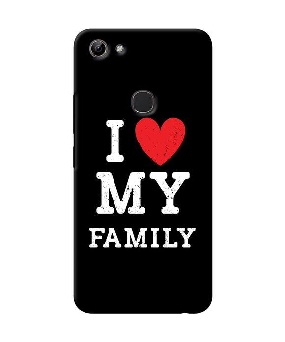 I Love My Family Vivo Y81 Back Cover