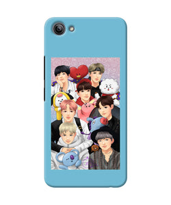 BTS with animals Vivo Y81i Back Cover