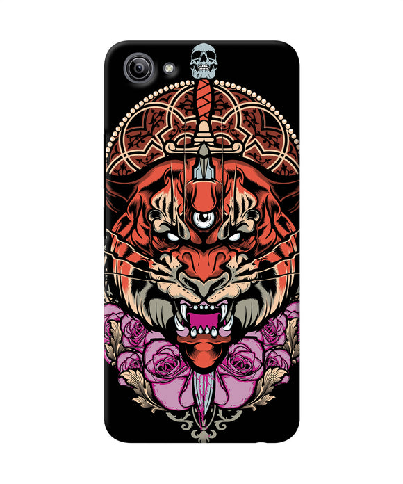 Abstract Tiger Vivo Y81i Back Cover
