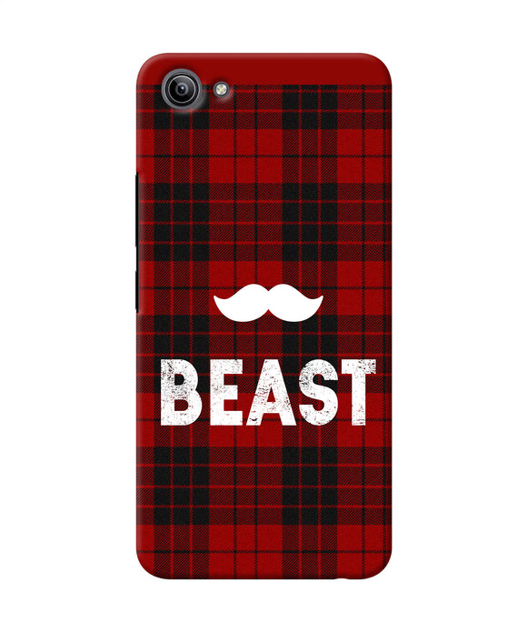 Beast Red Square Vivo Y81i Back Cover