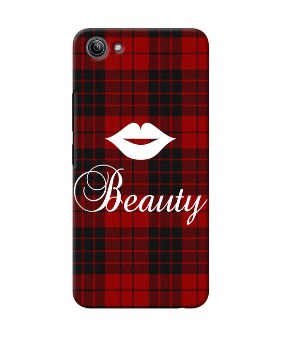 Beauty Red Square Vivo Y81i Back Cover