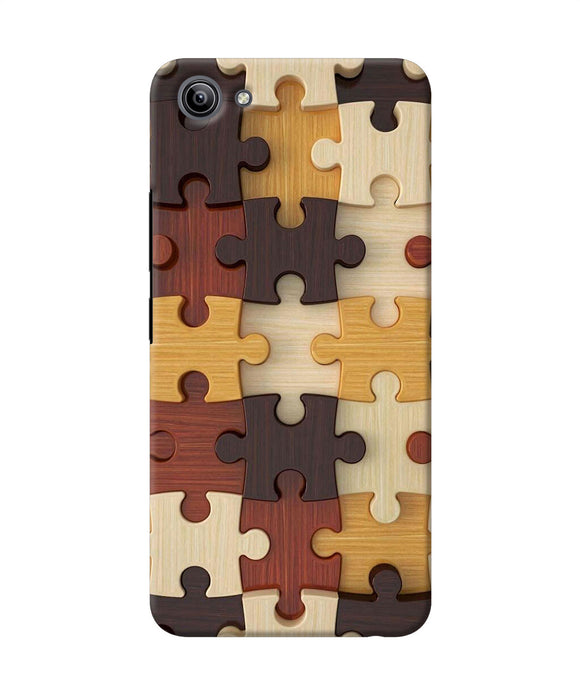 Wooden Puzzle Vivo Y81i Back Cover