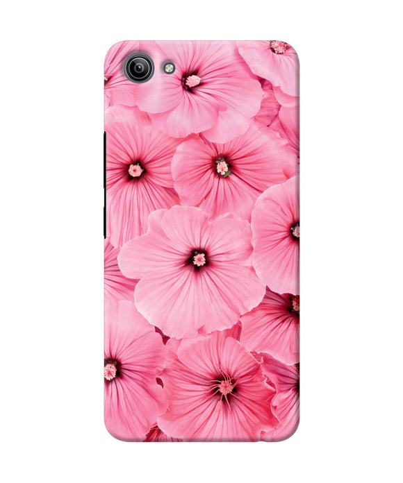 Pink Flowers Vivo Y81i Back Cover