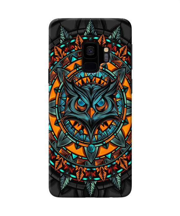 Angry Owl Art Samsung S9 Back Cover