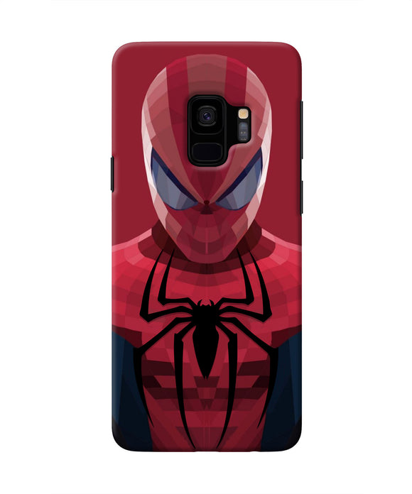 Spiderman Art Samsung S9 Real 4D Back Cover