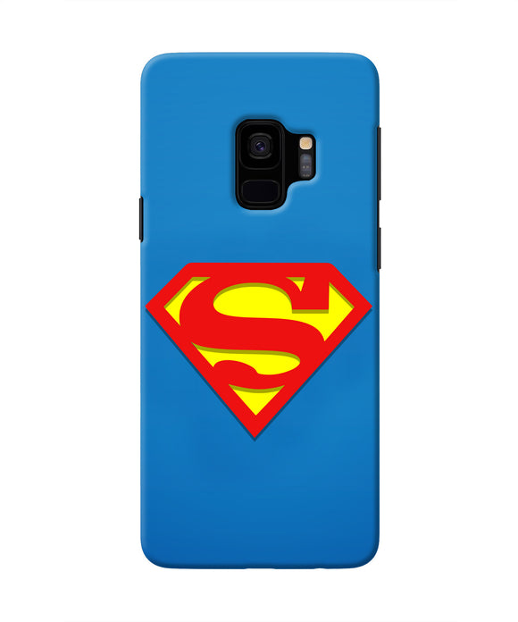 Superman Blue Samsung S9 Real 4D Back Cover