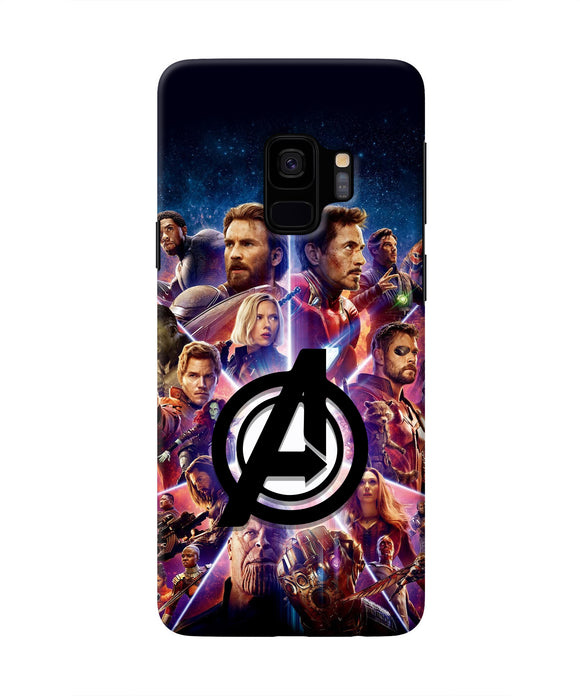 Avengers Superheroes Samsung S9 Real 4D Back Cover
