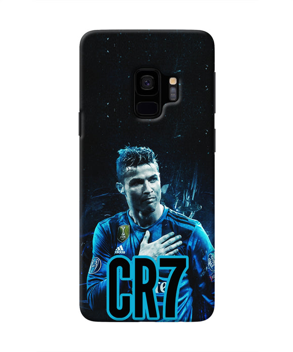 Christiano Ronaldo Blue Samsung S9 Real 4D Back Cover