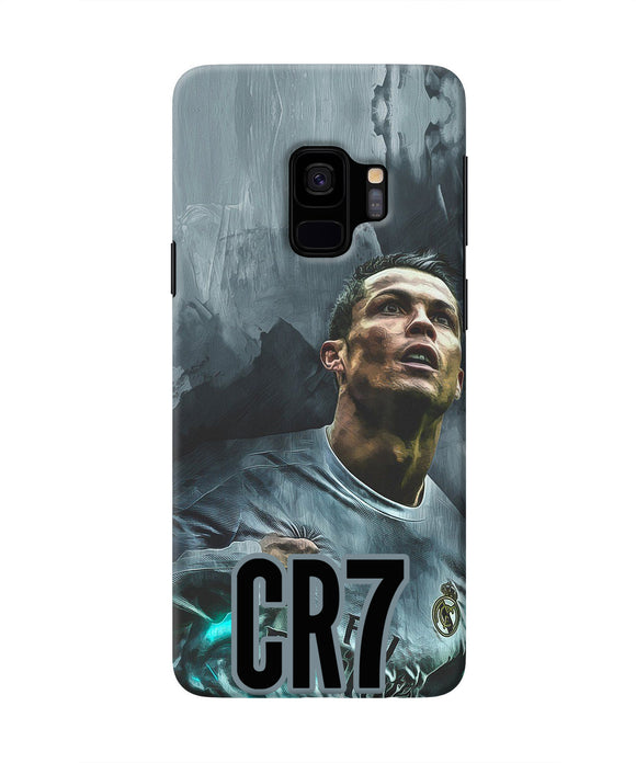 Christiano Ronaldo Grey Samsung S9 Real 4D Back Cover