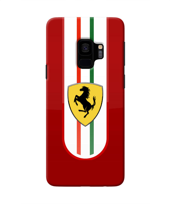 Ferrari Art Samsung S9 Real 4D Back Cover