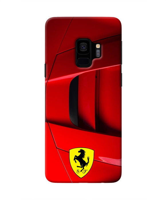 Ferrari Car Samsung S9 Real 4D Back Cover