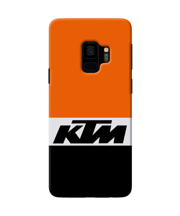 KTM Colorblock Samsung S9 Real 4D Back Cover