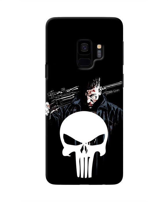 Punisher Character Samsung S9 Real 4D Back Cover