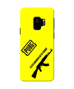 PUBG AKM Gun Samsung S9 Real 4D Back Cover