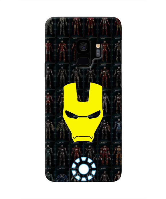 Iron Man Suit Samsung S9 Real 4D Back Cover